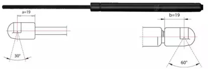 Газовая пружина, крышка багажник METZGER купить